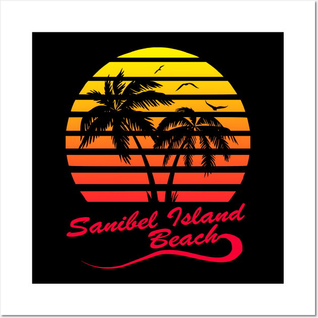 Sanibel Island Beach Wall Art by Nerd_art